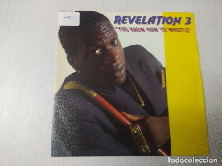 Discos de vinilo: REVELATION 3/YOU KNOW HOW TO WHISTLE/SINGLE. - Foto 1