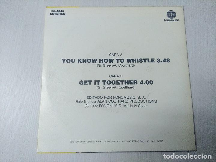 Discos de vinilo: REVELATION 3/YOU KNOW HOW TO WHISTLE/SINGLE. - Foto 3