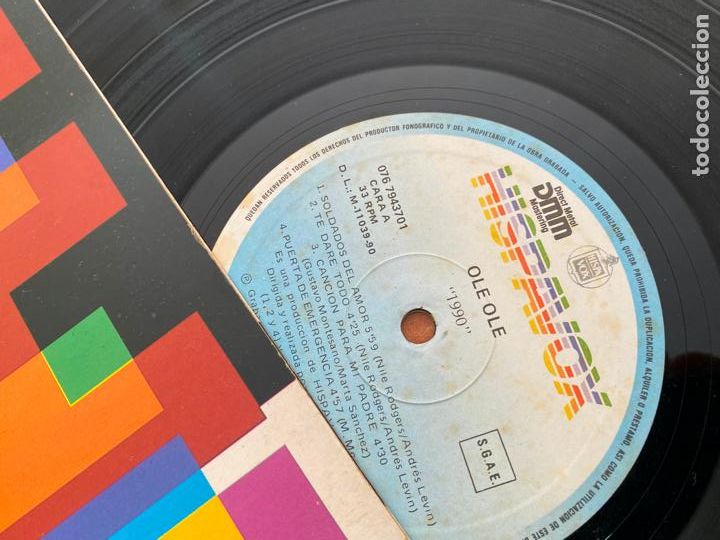 Discos de vinilo: OLE OLE (1990) LP GAT. MARTA SANCHEZ (B-34) - Foto 2