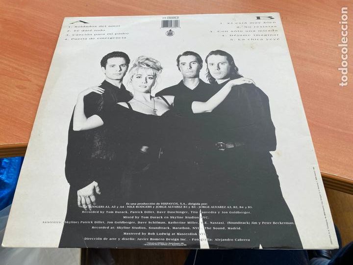 Discos de vinilo: OLE OLE (1990) LP GAT. MARTA SANCHEZ (B-34) - Foto 4