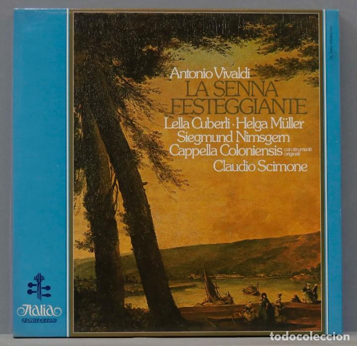 Discos de vinilo: CAJA LP. Scimone. La Senna Festeggiante. VIVALDI - Foto 1