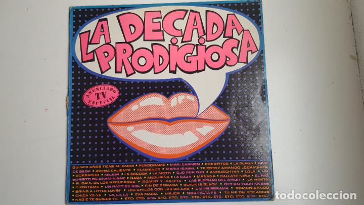 Discos de vinilo: LA DECADA PRODIGIOSA (LP) IDEM 1985 A&Ntilde;O (VINILO) - Foto 1