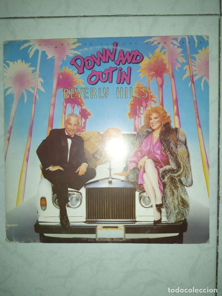 Discos de vinilo: DOWN AND OUT IN BEVERLY HILLS LP OST BSO - Foto 1
