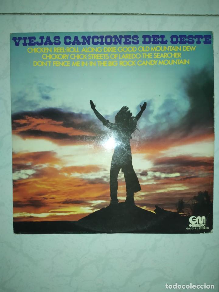 Discos de vinilo: VIEJAS CANCIONES DEL OESTE LP - Foto 1