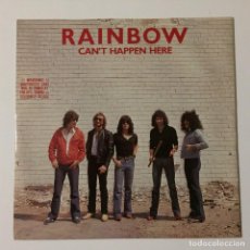 Discos de vinilo: RAINBOW ‎– CAN'T HAPPEN HERE / JEALOUS LOVER , UK 1981 POLYDOR