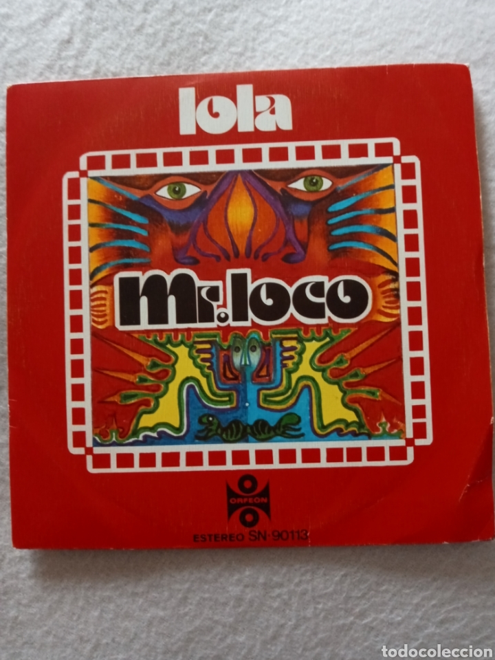 Discos de vinilo: Mr.Loco-lola..disco vinilo single - Foto 1