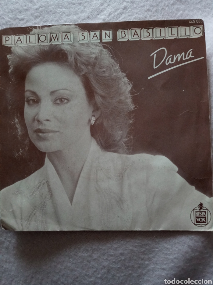 Discos de vinilo: Paloma San Basilio-dama..disco vinilo single - Foto 1