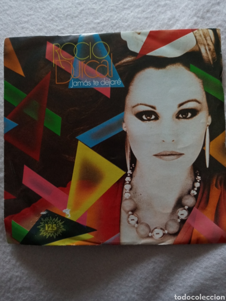 Discos de vinilo: Rocio Durcal-jamas te dejare..disco vinilo single - Foto 1