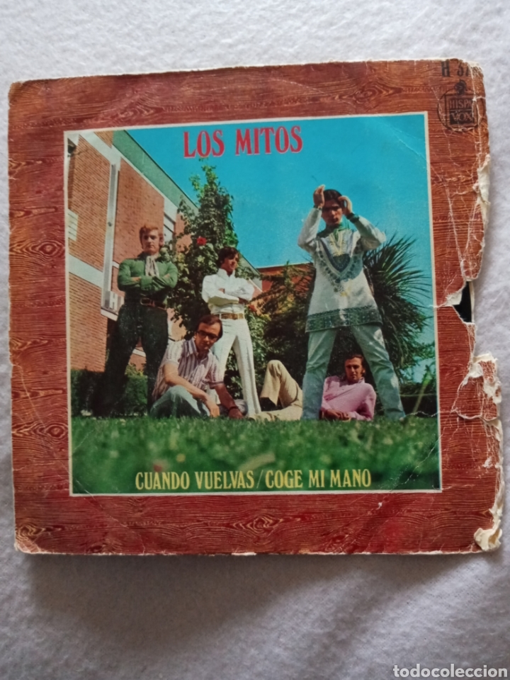 Discos de vinilo: Los Mitos-cuando vuelvas..disco vinilo single - Foto 1