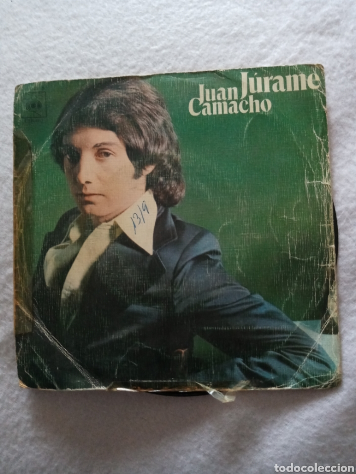 Discos de vinilo: Juan Camacho-jurame..disco vinilo single - Foto 1
