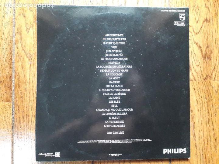 Discos de vinilo: Jacques brel - ne me quitte pas - Foto 3
