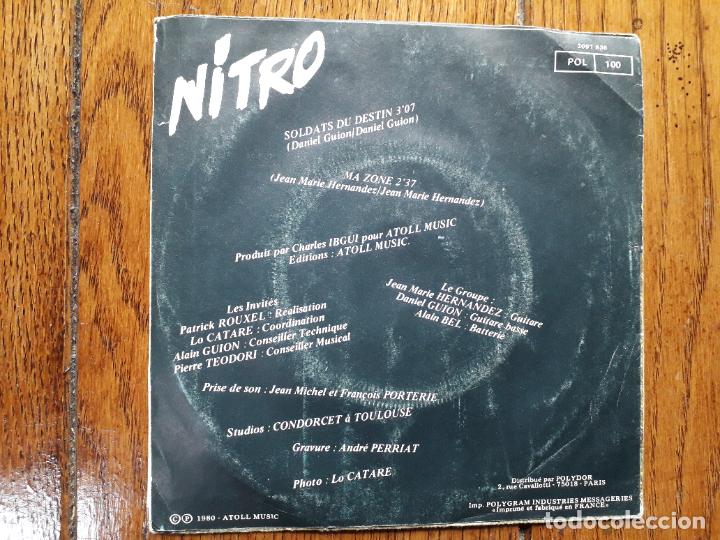 Discos de vinilo: Nitro - ma zone + soldats du destin - Foto 2