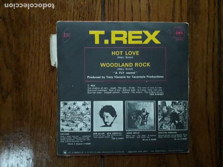 Discos de vinilo: T. Rex - hot love + wooland rock - Foto 2