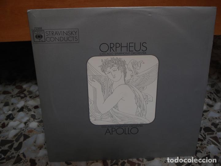 Discos de vinilo: LP Stravinsky Apollo y Orpheus - Foto 1