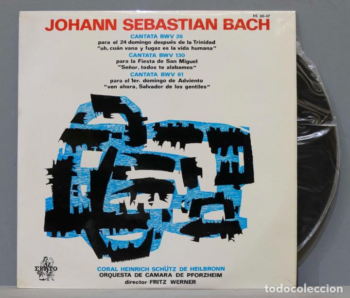 Discos de vinilo: LP. BWV 26 130 61. BACH. WERNER - Foto 1