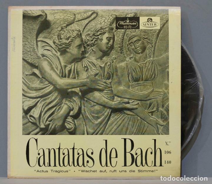 Discos de vinilo: LP. CANTATAS BACH 106 140 - Foto 1