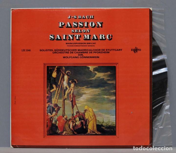 Discos de vinilo: LP. Passion Selon Saint Marc. BACH - Foto 1
