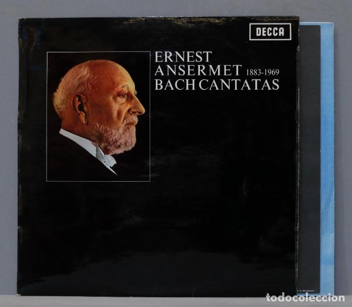 Discos de vinilo: LP. Ernest Ansermet, Bach. Bach Cantatas - Foto 1