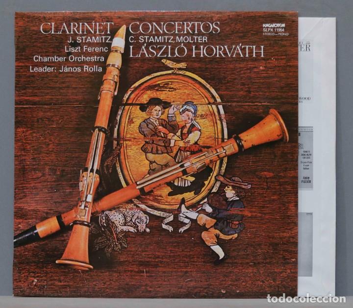 Discos de vinilo: LP. Clarinet Concertos. STAMITZ. HORVATH - Foto 1