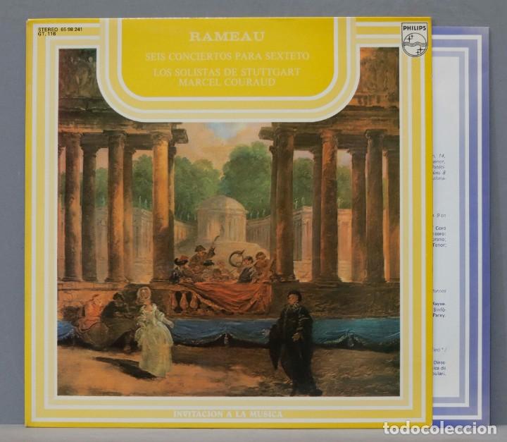Discos de vinilo: LP. Couraud. SEIS CONCIERTOS PARA SEXTETO. RAMEAU - Foto 1