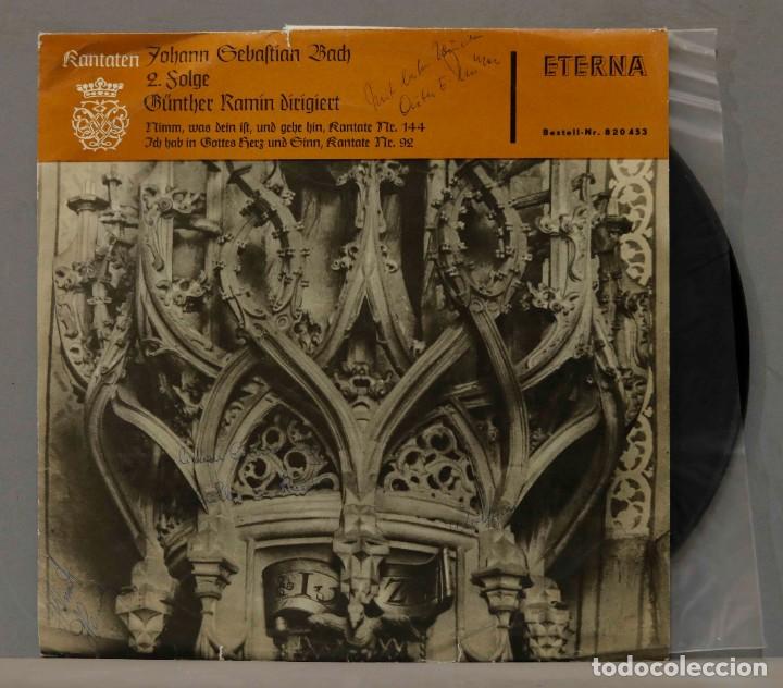 Dischi in vinile: LP. Bach, G&uuml;nther Ramin. KANTATE 144 92