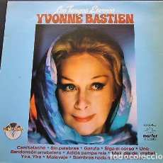 Discos de vinilo: YVONNE BASTIEN - LOS TANGOS ETERNOS. Lote 308858238