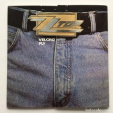 Discos de vinilo: ZZ TOP ‎– VELCRO FLY / WOKE UP WITH WOOD , UK 1986 WARNER BROS RECORDS. Lote 308873798