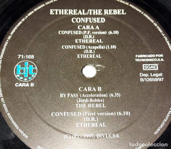 Discos de vinilo: Maxi ETHEREAL REAL CONFUSED BIT RECORDS 1997 - Foto 4