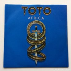 Discos de vinilo: TOTO ‎– AFRICA / WE MADE IT , UK 1982 CBS. Lote 308881953