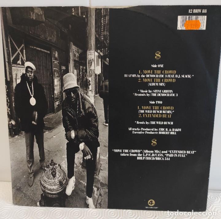 Discos de vinilo: Eric B. & Rakim - Move The Crowd - Foto 2