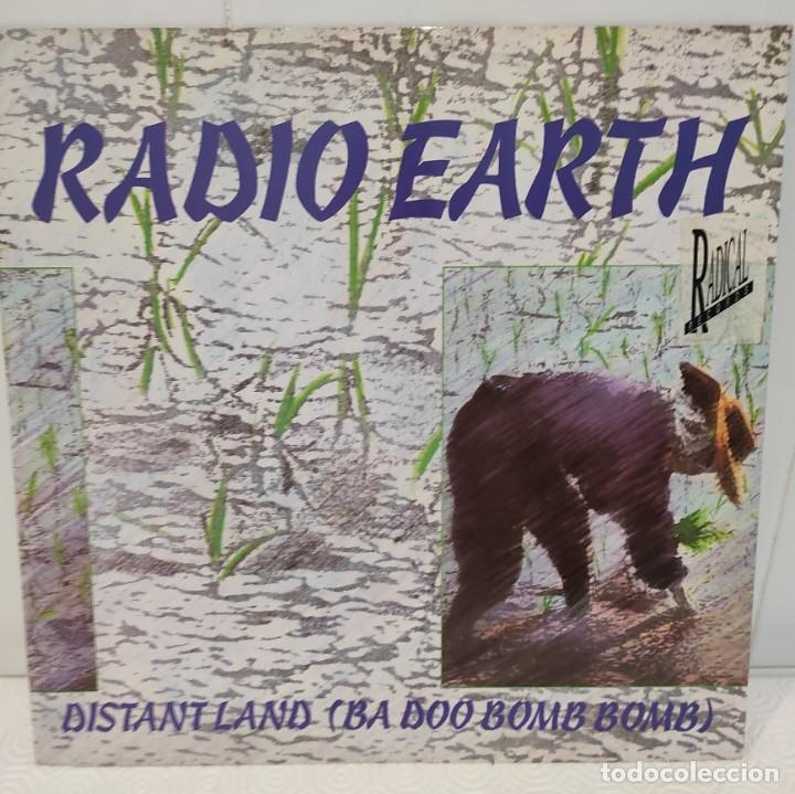 Discos de vinilo: Radio Earth - Distant Land (Ba Doo Bomb Bom) (Maxi) - Foto 1