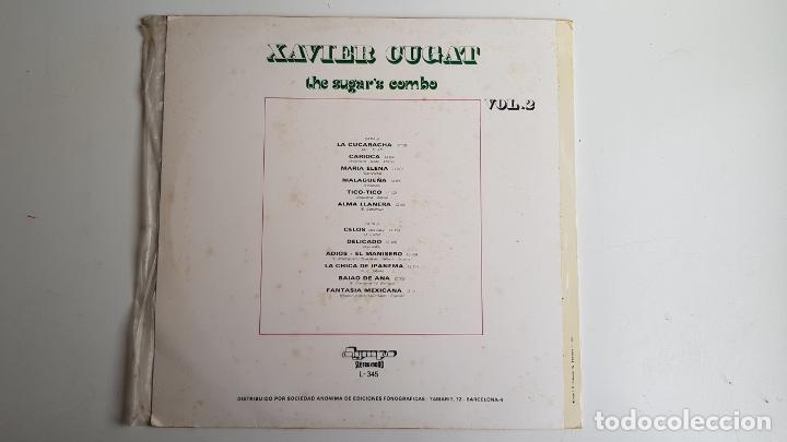 Discos de vinilo: Xavier Cugat The sugar&acute;s combo. Vol. 2 (VINILO) - Foto 2