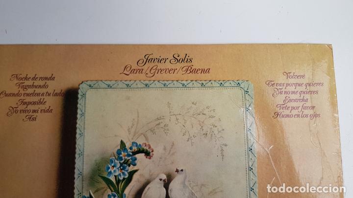 Discos de vinilo: JAVIER SOLIS - LARA / GREVER/ BAENA (VINILO) - Foto 2