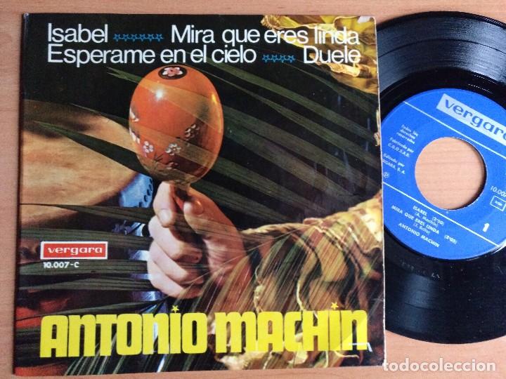 Discos de vinilo: ANTONIO MACHIN ISABEL - Foto 1