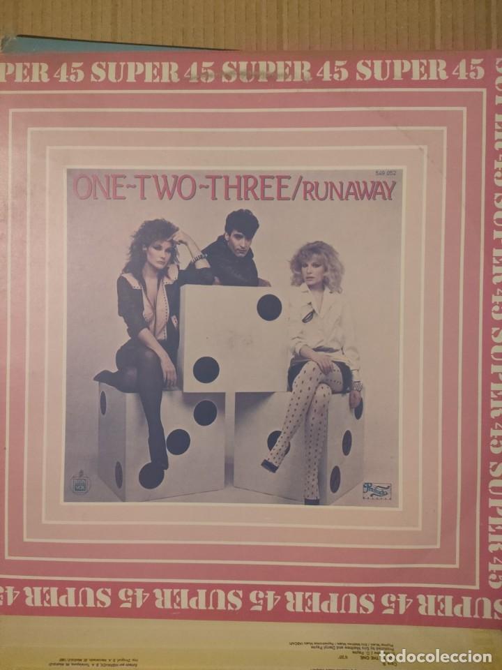 Discos de vinilo: ONE-TWO-THREE - RUNAWAY - Foto 1