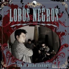 Discos de vinilo: LOBOS NEGROS ‎– CON SU DOLOR ERRANTE - LP PRECINTADO. Lote 308981508