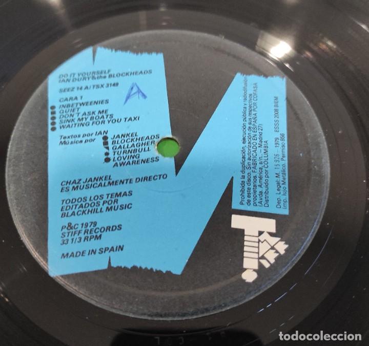 Discos de vinilo: Ian Dury & The Blockheads - Do It Yourself - Foto 5