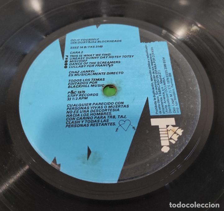 Discos de vinilo: Ian Dury & The Blockheads - Do It Yourself - Foto 6