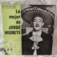 Discos de vinilo: JORGE NEGRETE - LO MEJOR DE JORGE NEGRETE. Lote 309083388