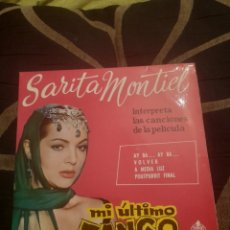 Discos de vinilo: VINILO DE SARITA MONTIEL, MI ÚLTIMO TANGO, COMO NUEVO. Lote 309095218