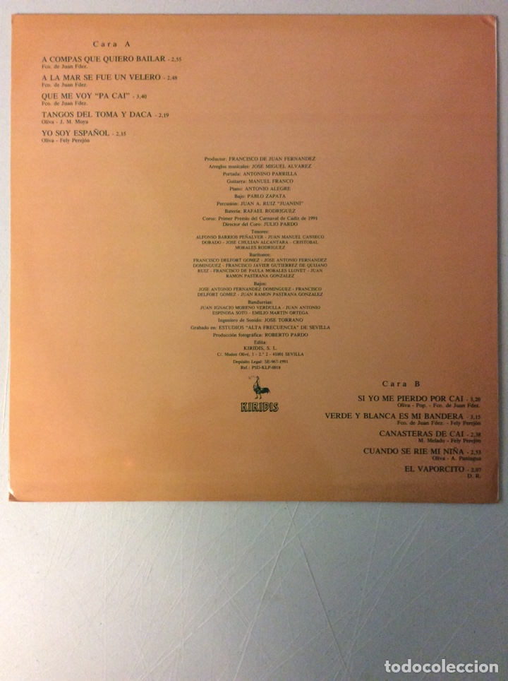 Discos de vinilo: Turronero. Desde Cai - Foto 2