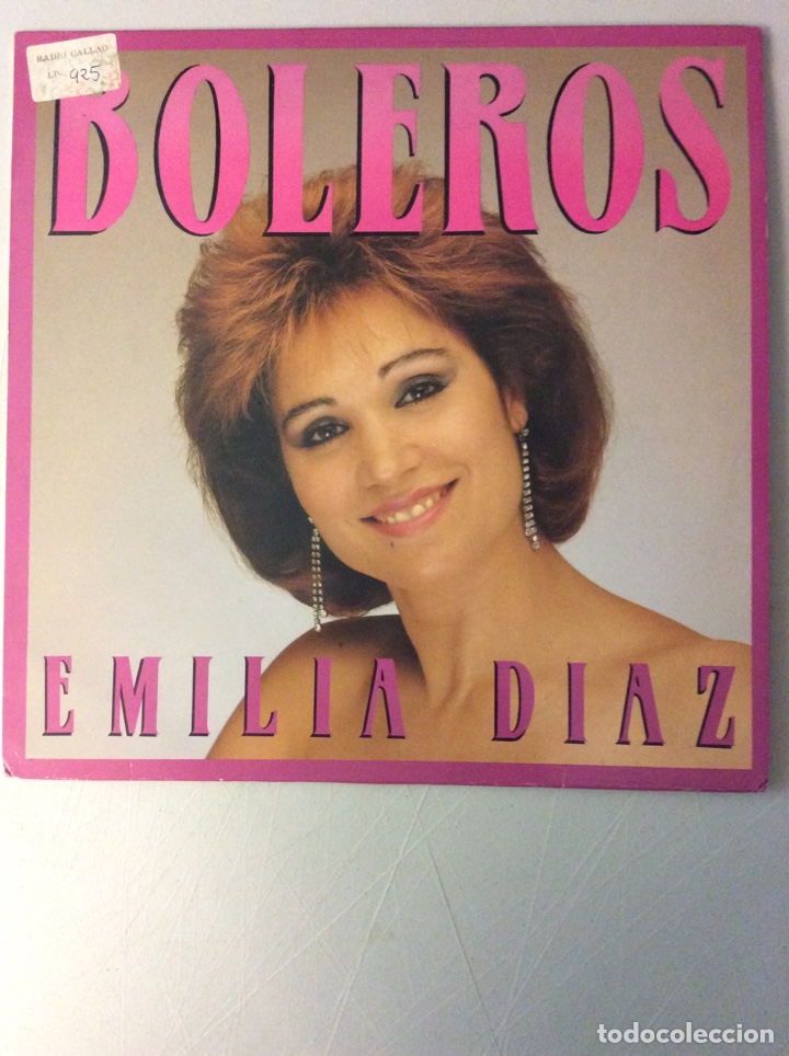 Discos de vinilo: Emilia Diaz. Boleros - Foto 1
