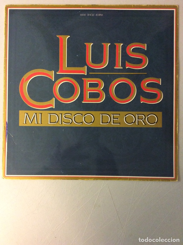 Discos de vinilo: Luis Cobos. Mi disco de oro. - Foto 1