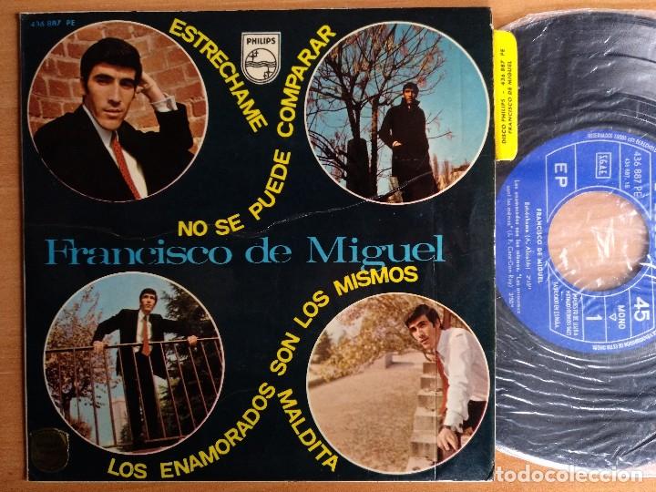 Discos de vinilo: FRANCISCO DE MIGUEL ESTRECHAME EP - Foto 1