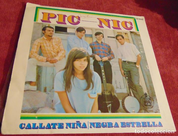 Discos de vinilo: PIC-NIC - CALLATE NI&Ntilde;A - SINGLE 1967 - Foto 2