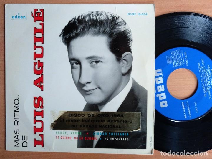 Discos de vinilo: LUIS AGUILE VERDE, VERDE EP - Foto 1