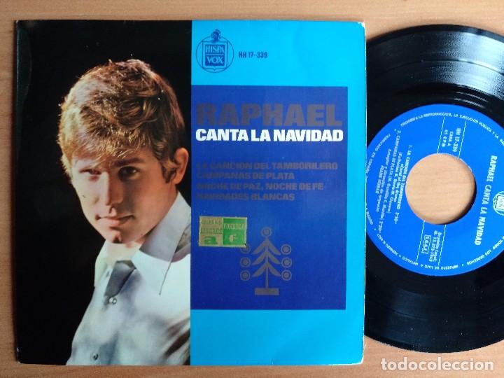 Discos de vinilo: RAPHAEL CANTA LA NAVIDAD EP - Foto 1