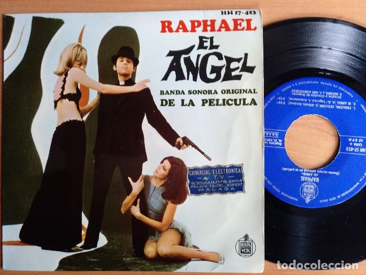 Discos de vinilo: RAPHAEL EL ANGEL EP - Foto 1