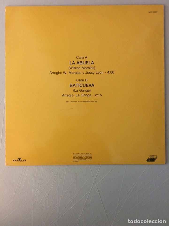 Discos de vinilo: La abuela. Wilfred y la Ganga. - Foto 2