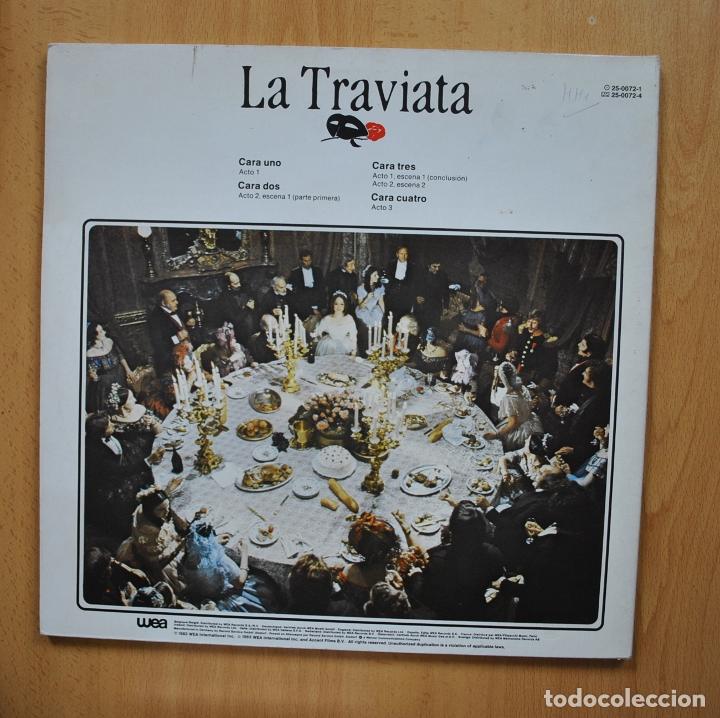 Discos de vinilo: VARIOS - LA TRAVIATA - GATEFOLD 2 LP - Foto 2